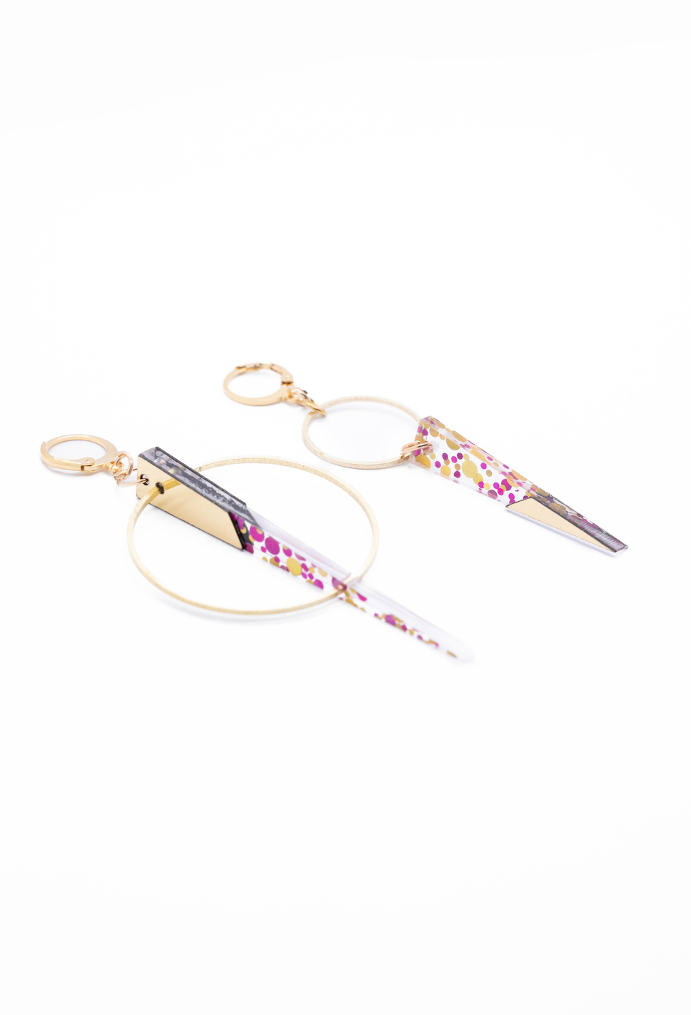 Isaak paillettes roses