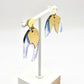 Boucles d’oreilles pendantes Masha arc en ciel 