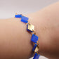 Bracelet bleu saga 
