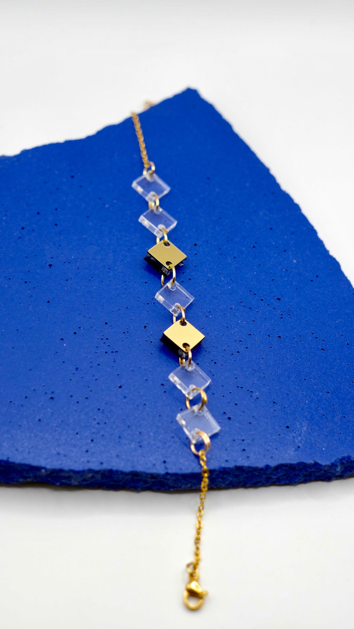 Bracelet plexiglass Saga transparent 
