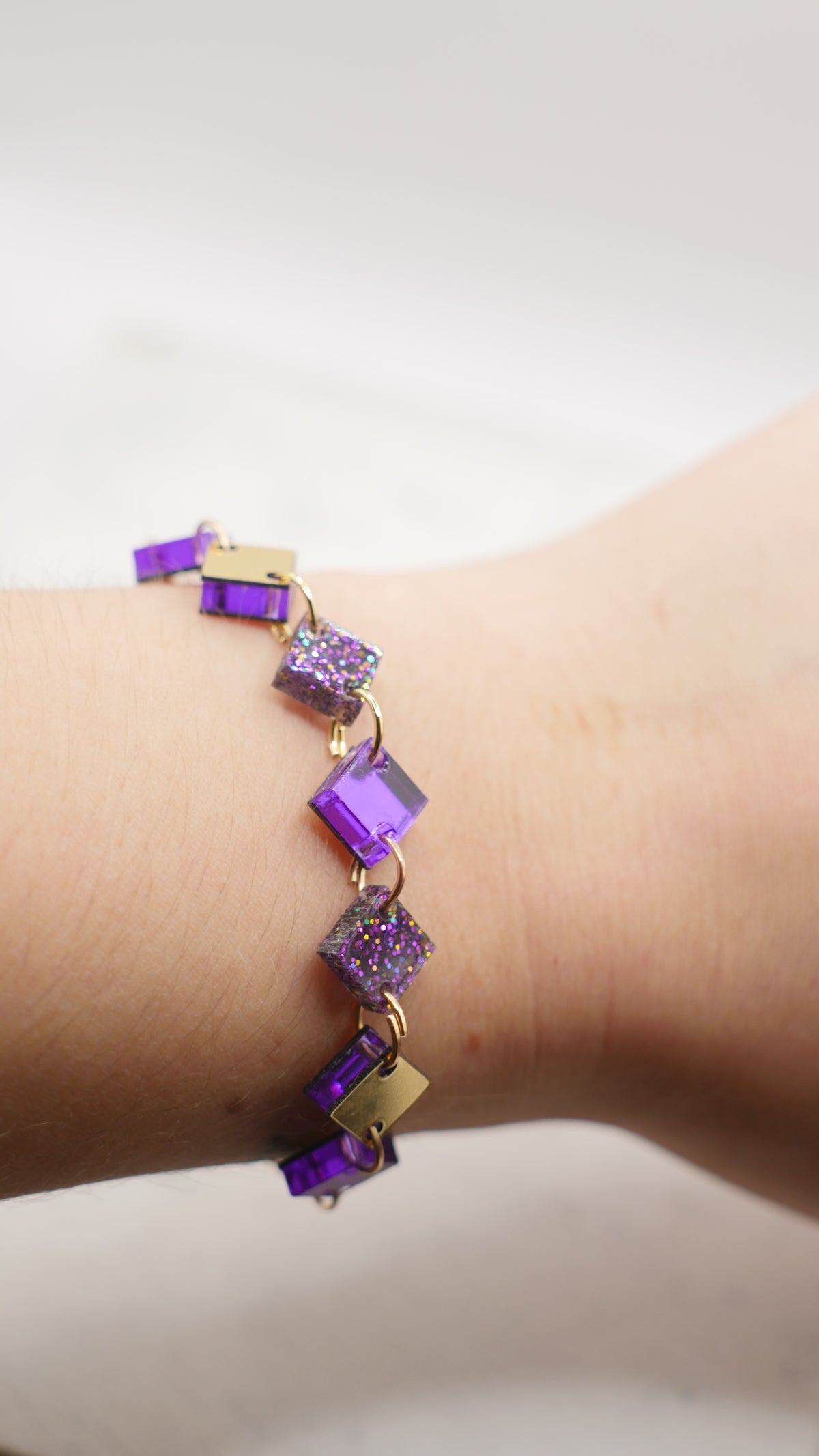 Bracelet Saga violet