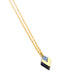 Collier Carmen Bleu Paillettes