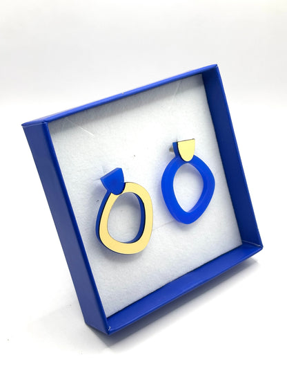 Bijoux bleu majorelle ou bleu klein - Kira