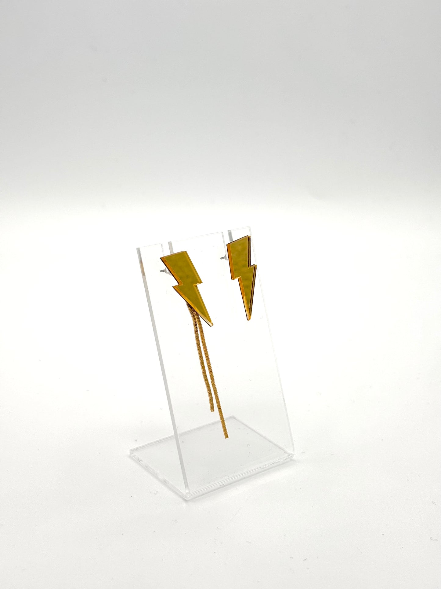 Duo de mini storm dorée, simple et chain 