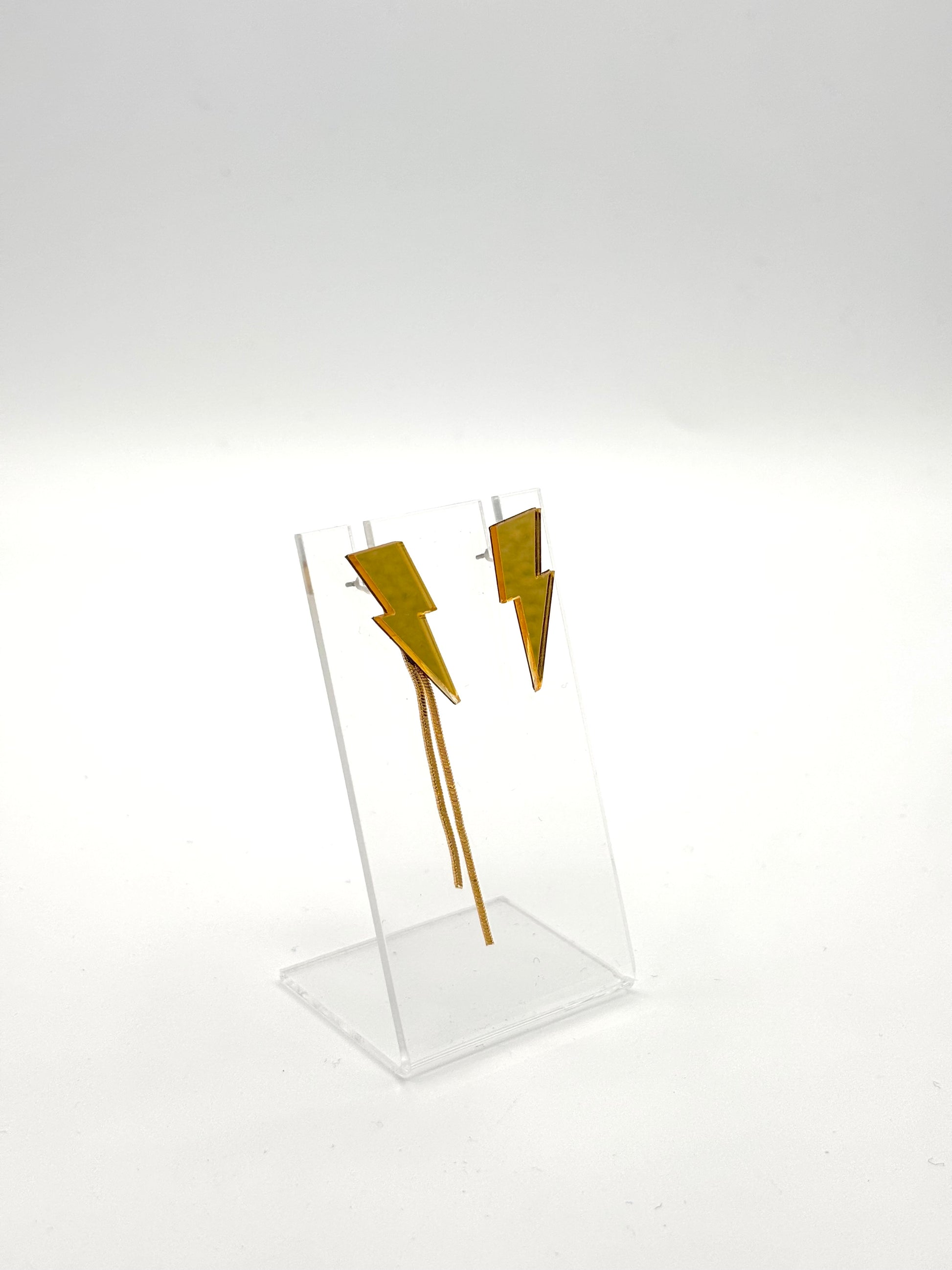 Duo de mini storm dorée, simple et chain 