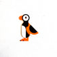Pingouin décoratif mural en plexiglas coloré fabriqué artisanalement à Lille