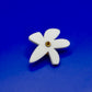 Pins Flores en plexiglass blanc