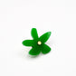 Pins Flores en plexiglass vert