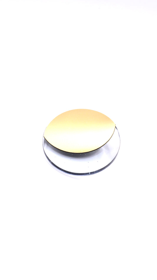 Pin's Jonna rond transparent, accessoire créateur français