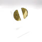 Boucles d’oreilles Sohalia doré paillettes 