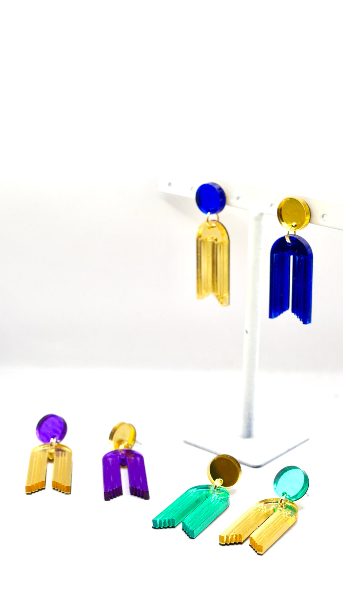 Coloris disponibles Zéphyr vert, violet et bleu 